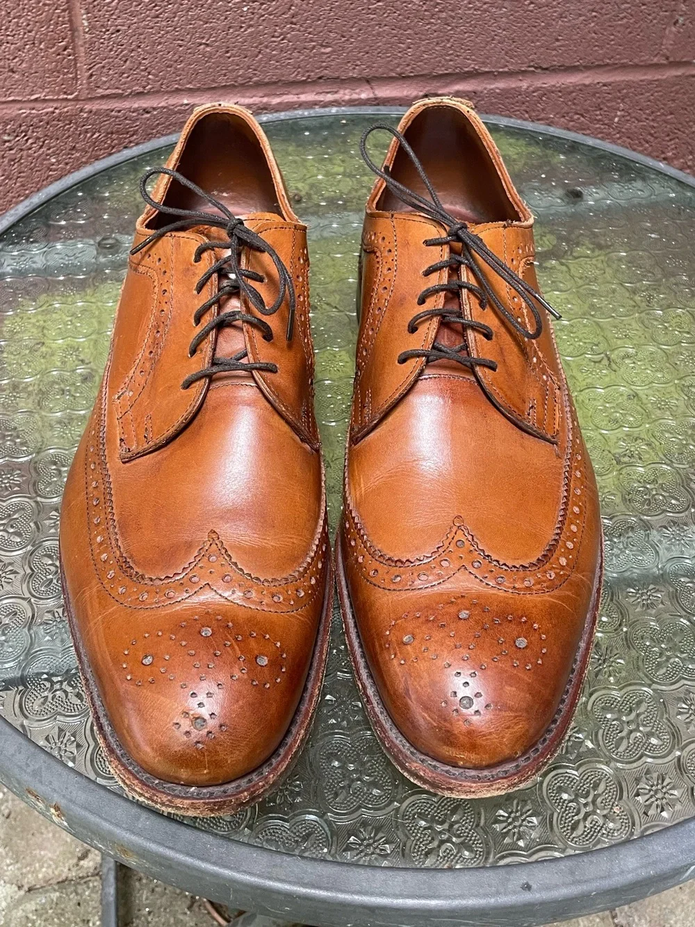 Allen Edmonds McGregor Wingtip Oxford Shoes Size 11.5 D